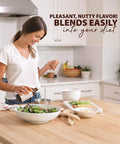 Flora Udos Choice HighLignan 369 Omega Oil Blend Udos Oil Balanced 211 Ratio of Omega Fatty Acids Made with Organic Flax Sesame Sunflower Seed Oils 17oz. Glass Bottle