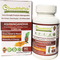 Premium Ashwagandha Capsules 12300 Mg From Ashwagandha Root Powder & 20:1 Ashwagandha Extract With Black Pepper For Healthy Stress Response Allnatural Nongmo Nogluten No Rice Powder No Stearate 90 Ct