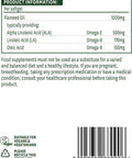 Natures Aid Flaxseed Oil Softgel Capsules 90 x 11.11 mg