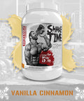 Rich Piana 5% Nutrition Shake Time | No-Whey 26G Animal Based Protein Drink | Grass-Fed Beef, Chicken, Egg | No , Dairy, or Soy (Vanilla Cinnamon)