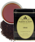 Harney & Sons Herbal Hot Cinnamon Spice Rooibos Tea Tin, 4 oz | Caffeine-free rooibos with cinnamon, orange peel, and cloves. No sugar added.