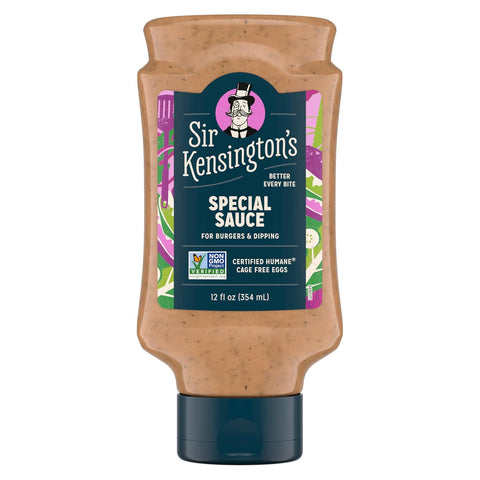 Sir Kensington's Mayonnaise 2 Count Special Sauce Gluten Free Non- GMO Project Verified Shelf-Stable 12 oz