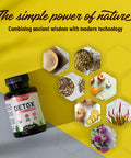 Snap Supplements Detox Cleanse Capsules - Advanced Blend for Full Body Detox & Cleanse, Flush Out Toxins, Improve Digestion & Gut Health, Cleanse and Detox, Licorice & Ginger Root (60 Capsules)