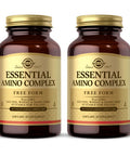 Solgar Essential Amino Complex - 90 Vegetable Capsules Pack Of 2 - Non-Gmo Vegan Gluten Free Dairy Free Kosher - 180 Total Servings