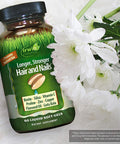 Irwin Naturals Longer, Stronger Hair and Nails - Promotes Vibrant Shine Texture & Strength - 60 Liquid Softgels