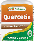 Best Naturals Quercetin 1000 mg/Serving 120 Veggie Capsules (120 Count (Pack of 1))