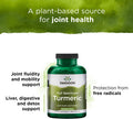 Swanson Turmeric Antioxidant Joint Health Cardiovascular Liver Detox Mood and Memory Support Supplement Curcuma Longa (Rhizome) 720 mg 240 Capsules 120 Servings 1.44 Grams per Serving