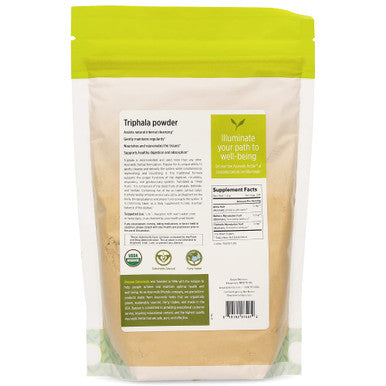 Banyan Botanicals Triphala Powder Organic Formula Of Amla, Haritaki & Bibhitaki For Daily Detoxifying, Cleansing & Rejuvenation* Maintains Regularity* 1Lb. Non-Gmo Sustainably Sourced