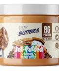Fit Butters Birthday Cake Cashew Almond Butter Spread - Added Protein and Coconut Oil, Low Carb, Low Sugar, Gluten Free, Complete Protein Dessert Flavored Nut Butter