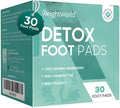 Weightworld WeightWorld Detox Foot Patches (Pack of 30) 100% Natural Foot Detox Pads to Remove Toxins Safe and Skin Friendly Deep Cleansing Foot Pads with Benefits of VIT C and Bamboo Vinegar Made in The UK