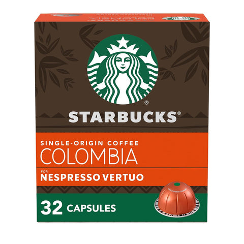 Starbucks by Nespresso Vertuo, Blonde & Medium Roast Variety Pack Coffee, 30-count Coffee Pods, Brews 7.8 oz.