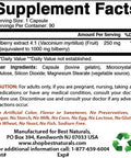 Best Naturals Bilberry Extract 1000mg & Eyebright 470 mg