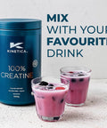 Kinetica 100% Creatine Monohydrate Powder 147 Servings Creapure Creatine. Nutritional Supplements Vegan & Gluten