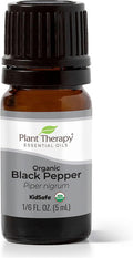 Black Pepper ORGANIC Essential Oil. 5 ml. 100% Pure, Undiluted, Therapeutic Grade.