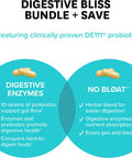 Zenwise Digestive Enzymes No Blat Digestive Enzymes Travel Tin pre and Post Meal Digestive Routine with enzymes and probiotics for Digestive Health