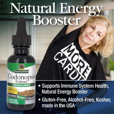 Nature'S Answer Codonopsis Root Organic Alcohol 1 Fluid Ounce | Immune Support | Natural Energy Booster