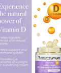 Naturallymum NaturallyMum - Calm Cream with Magnesium and Vitamin D3 [120ml] - Magnesium and Vitamin D Lotion - Magnesium D3 Cream - Calming Cream Magnesium and Vitamin D - Turmeric & Arnica Cream - Lavender