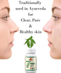 Sewanti Organic Neem Healthy Skin, Acne, Clear skin, Skin Issues NPN 80065670, 60 Vegan High Potency Extract Capsules