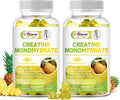 Creatine Monohydrate Gummy Gifts For Men Women, Multiple Creatine Supplement With 200Mg Ashwagandha & Magnesium & Zinc For Muscle Builder & Strength, Energy, Pre Workout,Gym Accessories