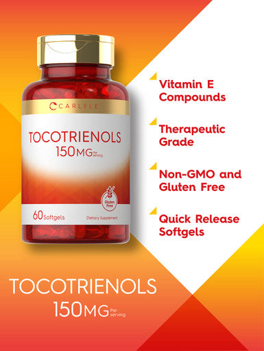 Carlyle Tocotrienols | 150Mg Supplement | 60 Softgels | Non-Gmo And Gluten Free Complex