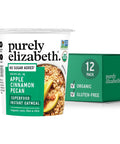 Purely Elizabeth, Vanilla Pecan, Collagen Oatmeal Cups With Nut Butter Packet, Gluten-Free, 2 Ounce (Pack of 12)