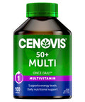 Cenovis Once Daily 50+ Multi Vitamins & Minerals 100 Capsules