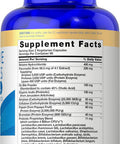 Carlyle Digestive Enzymes | with Probiotics & Prebiotics | 180 Capsules | Non-GMO and Gluten Supplement for Men & Women