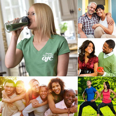 Certified Organic Juice Cleanse OJC Apple Surprise by Purity Products Promotes Vitality Energy and Digestive Function 25 Certified Organic Veggies Super Fruits 30 Day Supply 8.46oz