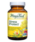 MegaFood Stress Protect With Ashwagandha & Herb Blend -Supports Healthy Stress Response - Rhodiola Root Vegetarian Non-Gmo Gluten-Free - Made Without 9 Food Allergens - 60 Tabs (30 Servings)
