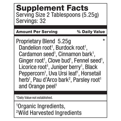 Dr. Schulzes Detox Tea All Purpose Herbal Tonic Powerful Digestive Stimulant Dietary Supplement Ultimate Liver Cleanse Helps Eliminate Gas Indigestion Release Toxins 6 Oz. Pack