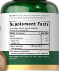 Carlyle Psyllium Husk Capsules 1600mg | 200 Count | High Potency Fiber Supplement | Non-GMO Gluten