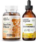 Wild & Organic Inulin Gummies & Chamomile Tincture 4 Fl Oz