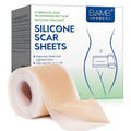 Silicone Scar Sheets (1.6 X 130 , 3.3M), Professional Silicone Scar Tape, Silicone Scar Strips, Reusable Scar Removal Sheets For Surgical Scars, C-Section, Surgery, Burn, Keloid, Acne