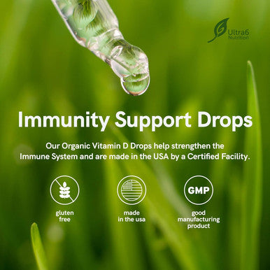 Vitamin D And K2 Drops - Liquid Vitamin D3 With K2 Supplements For Adults And Kids - D3/K2 Vitamins Supplement For Supreme Absorption And Healthy Bones - Made In Usa