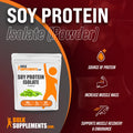 Bulksupplements Soy Protein Isolate Powder Unflavored 1 Kilogram