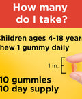 Nature Made Kids First Vitamin C Gummies For Kids Dietary Supplement For 110 Gummies