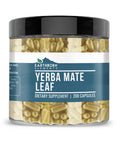 Earthborn Elements Yerba Mate Leaf 200 Capsules Pure & Undiluted No Additives