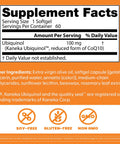 Doctor'S Best Kaneka Ubiquinol 100 Mg Supplement For Men & Women - Reduced Form Coq10 Coenzyme Q10 100Mg For Antioxidant & Heart Health Support Non Gmo Gluten Free Soy Free 60 Softgels