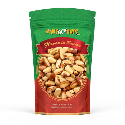 We Got Nuts Whole Brazil Nuts - 3 Pounds, Shelled, Raw, Natural, No Preservatives Added, Non-GMO, NO PPO, 100% Natural