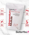 BetterYou Pure and Clean Bath Magnesium Flakes Bath Salts for Muscles, 47% Concentration, 35 Ounce