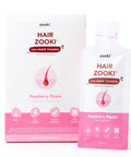 HairZookiÃƒâ€šÃ‚Â® High Strength Biotin Zinc & Selenium Wrapped in Lipids for Maximum Absorption | Alcohol Free Vegan Soy Free Natural Ingredients | Support Hair Skin & Nail (Raspberry 14 Servings)