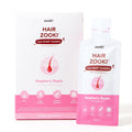 HairZooki High Strength Biotin Zinc & Selenium Wrapped in Lipids for Maximum Absorption | Alcohol Free Vegan Soy Free Natural Ingredients | Support Hair Skin & Nail (Raspberry 14 Servings)