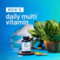 Snap Supplements Mens Multivitamins Daily Vitamins Minerals for Men Vitamin D B12 Zinc Herbs Vitamin C for Energy Immune Support Multivitamin for Men 60 Capsules