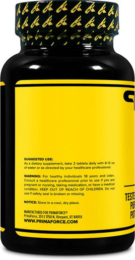 Primaforce L-Citrulline 2500mg 120 Tablets 60 Servings