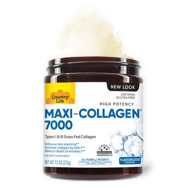 Country Life Maxi-Collagen Powder 0.2Lbs Certified Gluten Free