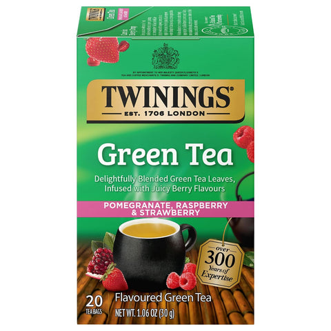 Twinings Lemon & Ginger, Caffeine-Free Herbal Tea Bags, 100 CT Box (1 Pack) | Spicy & Tangy, Ginger, Lemon Peel, Lemongrass, Blackberry Leaves, Soothe Digestion, 100 Foil Lined Individually Wrapped Bags