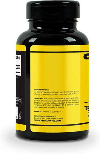 Primaforce Taurine 1000mg Capsules 180 Caps NonGMO Gluten Free Supplement