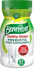 Benefiber Healthy Shape Prebiotic GLP 1 Friendly Fiber Supplement Powder for Digestive Health Daily Fiber Powder 67 Servings (17.6 Ounces)