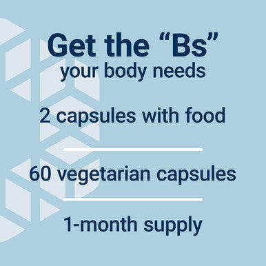 Life Extension BioActive Complete B-Complex 60 Vegetarian Capsules