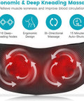 Gifts For Mom, Shiatsu Neck And Back Massager, Neck Massager For Pain Relief Deep Tissue, Kneading Electric Shoulder Massagers For Home, Office, Back Massager Gifts For Family